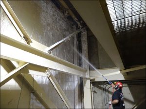 Dust Encapsulating Foam Cleaning