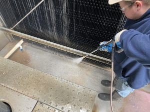 cooling tower cleaning sump cleaning