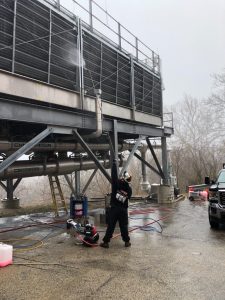 maintaining cooling towers