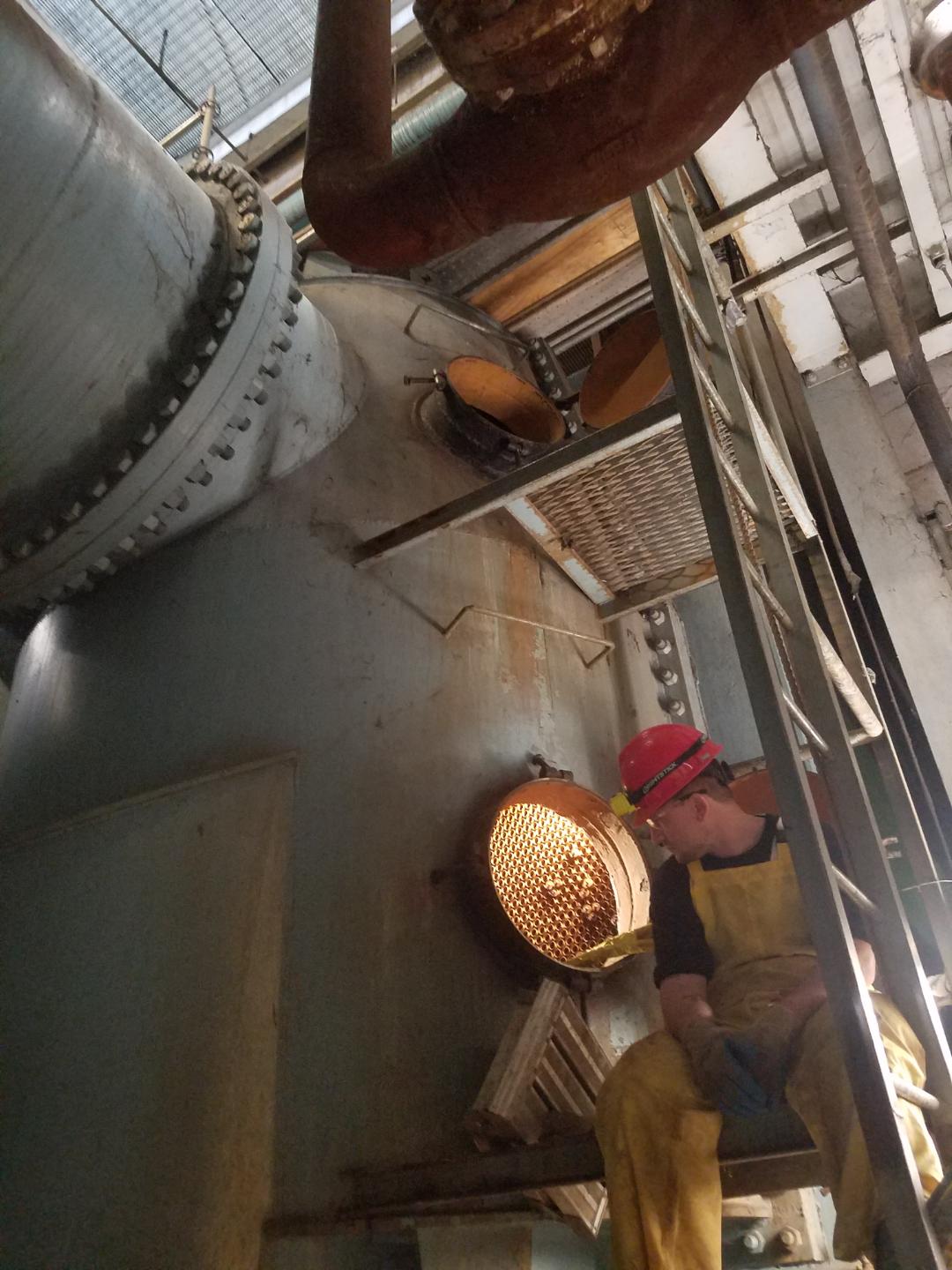 Condenser Tube Cleaning 2 Condenser Cleaning Hole Watch