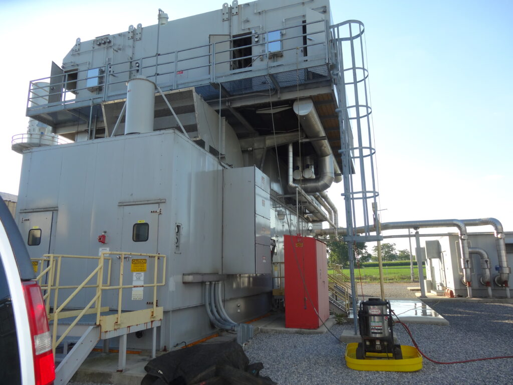 Gas Turbine Intercooler Cleaning