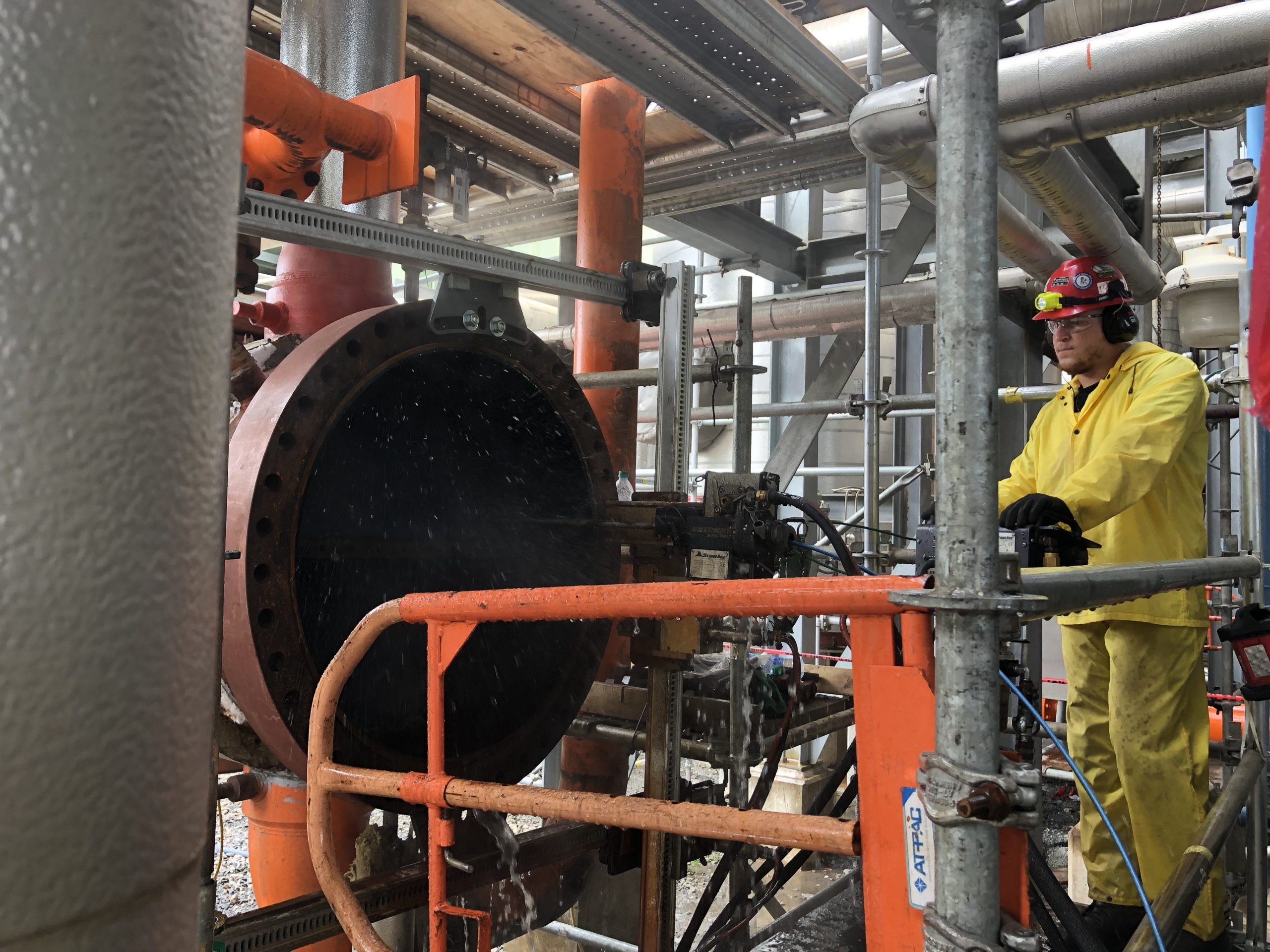 Hydroblasting Services 1 Heat Exchanger hydro blasting