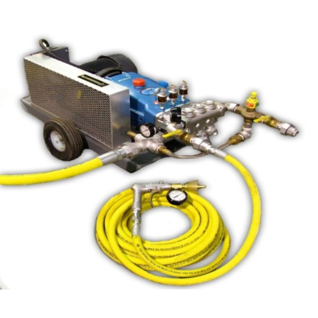 Tube Cleaning Pump 1 I.D. Industrial Tube cleaning pump used for heat exchangers and condenser tubes