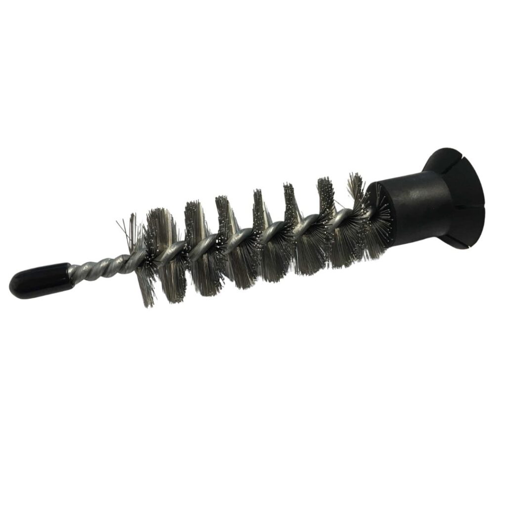 Stainless Steel Tube Brush 1 Steel Filament Tube Cleaning Brush for heat exchangers and condensers