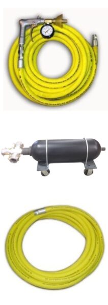 Tube Cleaning Equipment 2 hoses and accumulator 1