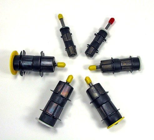 Metal tube cleaners for heat exchangers and condenser tubes